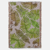 Monstera Deken (Voorkant Verticaal)