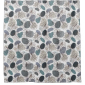 Monstera Deliciosa Leaf  Douchegordijn (Voorkant)