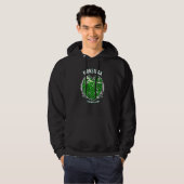 Monstera Deliciosa Thai Constellation Botanie Bota Hoodie (Voorkant volledig)