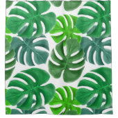 Monstera Douchegordijn (Voorkant)
