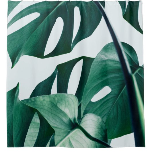 Monstera Douchegordijn (Voorkant)