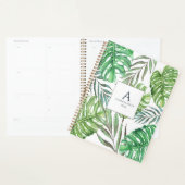 Monstera en palmbladeren planner (Display)