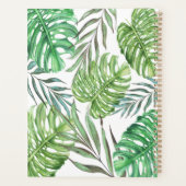 Monstera en palmbladeren planner (Achterkant)