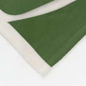 Monstera Fleece Deken (Hoek)