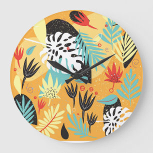 Monstera flower: botanische illustratie. grote klok