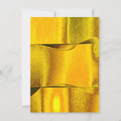 Monstera Gouden Frame Groene Tropische Luxe Kaart (Achterkant)