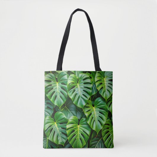 Monstera Green Tas (Voorkant)