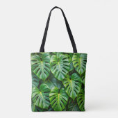 Monstera Green Tas (Achterkant)