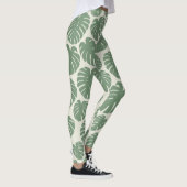 Monstera - groen leggings (Rechts)