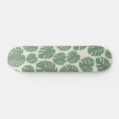 Monstera - groen persoonlijk skateboard (Horizontaal)