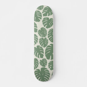 Monstera - groen persoonlijk skateboard