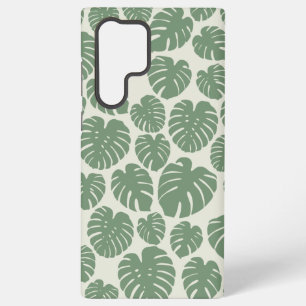 Monstera - groen samsung galaxy hoesje