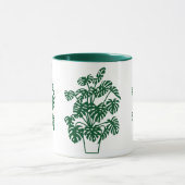 MONSTERA in een pot Mok (Midden)