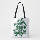 MONSTERA IN EEN POT TOTE BAG (Voorkant)
