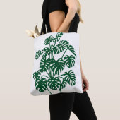 MONSTERA IN EEN POT TOTE BAG (Dichtbij)