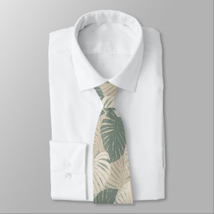 Monstera Jungle Hawaiaanse Tropische Bladeren - Sa Stropdas