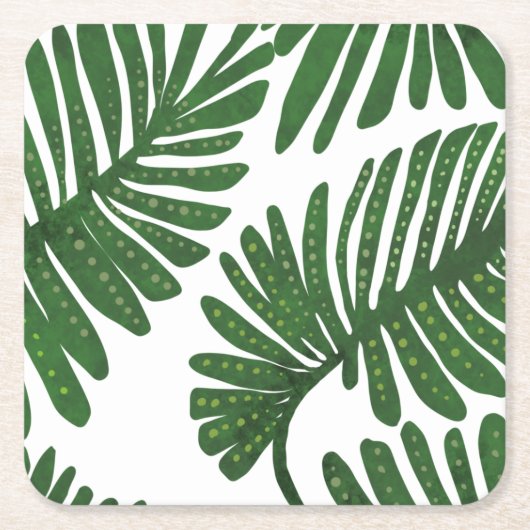 Monstera Kartonnen Onderzetters (Voorkant)
