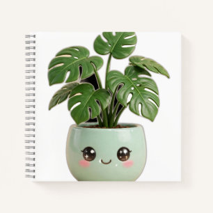 Monstera Kawaii Kamerplant Notitieboek