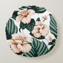 Monstera laat hibiscus achter