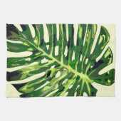 Monstera laat keukenhanddoek (Horizontaal)