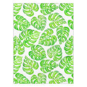 Monstera laat waterverf tafelkleed (Voorkant)