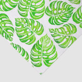 Monstera laat waterverf tissuepapier (Detail)