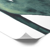 Monstera Leaf 4 Poster (Hoek)