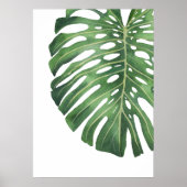 Monstera Leaf 6 Poster (Voorkant)