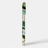 Monstera Leaf Aesthetic Phone Case Green (Achterkant / Rechts)