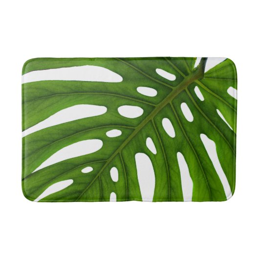 Monstera Leaf Botanical Design Mat (Voorkant)