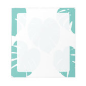 Monstera Leaf Botanische Plant Liefhebber Notitieblok (Voorkant)