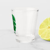 Monstera Leaf Design Shot Glass Glas (Rechts)