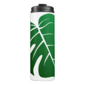 Monstera Leaf Design Thermal Tumbler Thermosbeker (Voorkant)