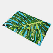 Monstera Leaf Doormat - Welkom Deurmat (Schuin)