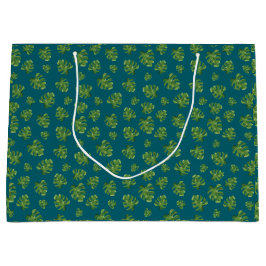 Monstera Leaf Gift Bag Groot Cadeauzakje