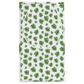 Monstera Leaf Gift Bag Klein Cadeauzakje (Achterkant)