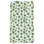 Monstera Leaf Gift Bag Klein Cadeauzakje (Voorkant)