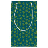 Monstera Leaf Gift Bag Klein Cadeauzakje (Voorkant)