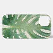Monstera Leaf iPhone Hoesje (Achterkant horizontaal)