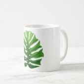 Monstera Leaf Koffiemok (Voorkant rechts)