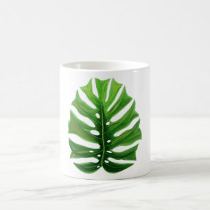Monstera Leaf Koffiemok