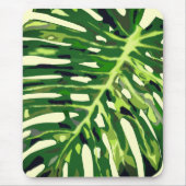 Monstera Leaf Muismat Uw kleuren (Voorkant)