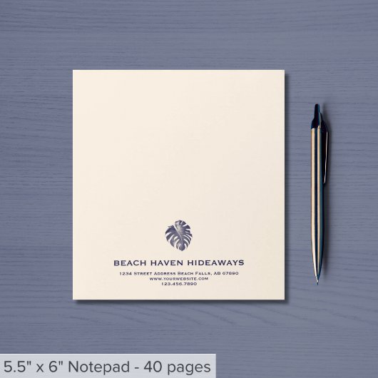 Monstera Leaf Notitieblok