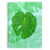 Monstera Leaf Notitieboek (Voorkant)