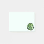 Monstera Leaf Post It Notes (Voorkant)