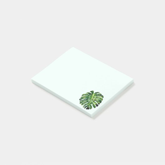 Monstera Leaf Post It Notes (Schuin)