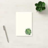 Monstera Leaf Post merkt het op Post-it® Notes (Kantoor)