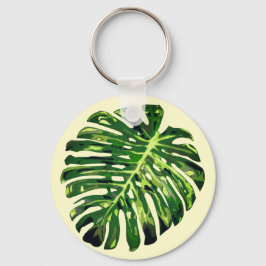 Monstera Leaf Sleutelhanger