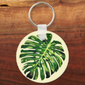 Monstera Leaf Sleutelhanger (Voorkant)