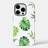Monstera Leaf Telefoonhoes – Tropical Green Botani Case-Mate iPhone Case (Achterkant)